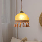 Fringe Suspension en Laiton avec Franges - Neutralighting