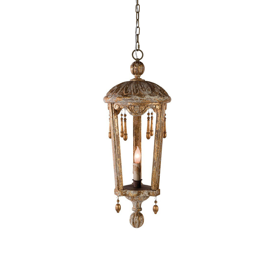 Nylire Suspension Lampe Lanterne Sculptée Bois Créativité Individuelle - Neutralighting
