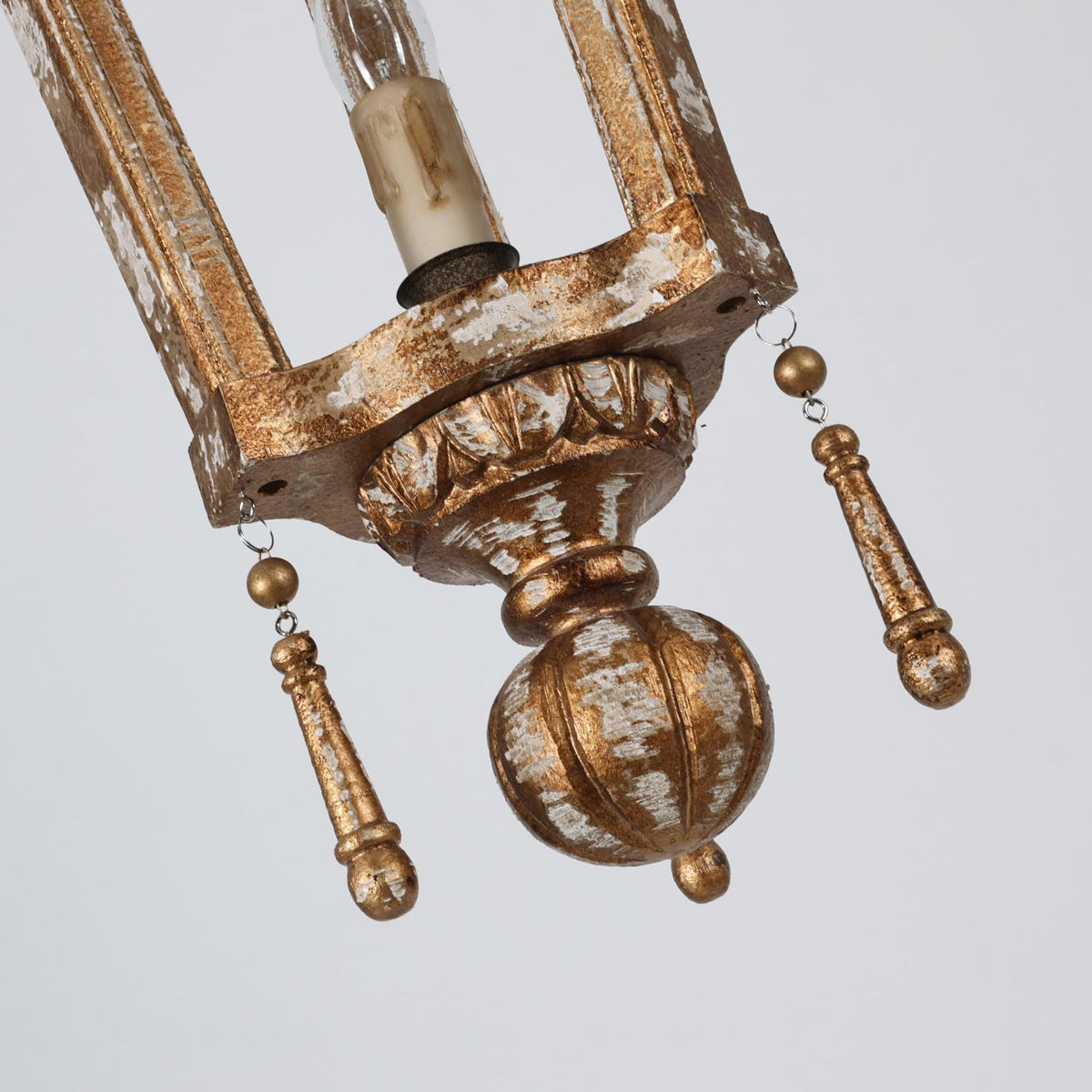 Nylire Suspension Lampe Lanterne Sculptée Bois Créativité Individuelle - Neutralighting