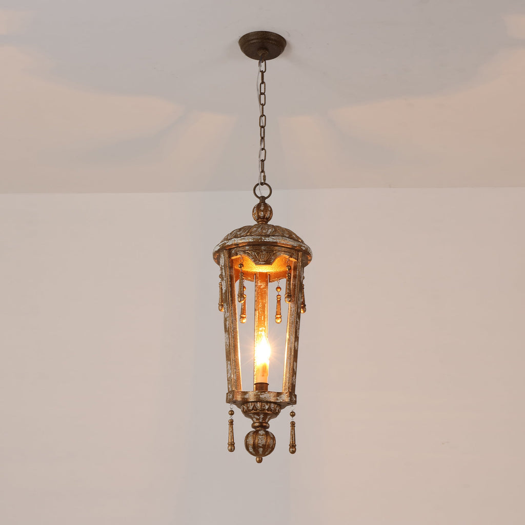 Nylire Suspension Lampe Lanterne Sculptée Bois Créativité Individuelle - Neutralighting