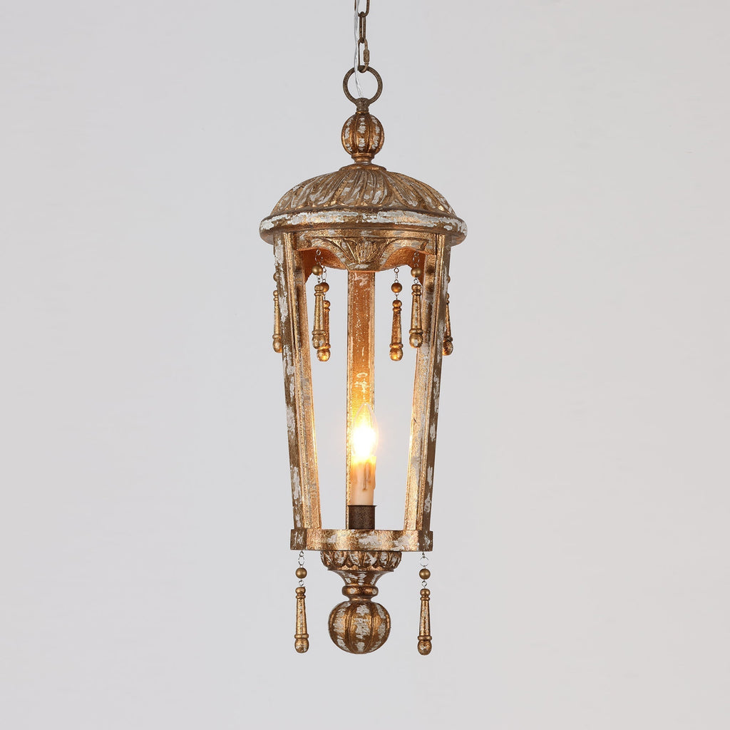 Nylire Suspension Lampe Lanterne Sculptée Bois Créativité Individuelle - Neutralighting