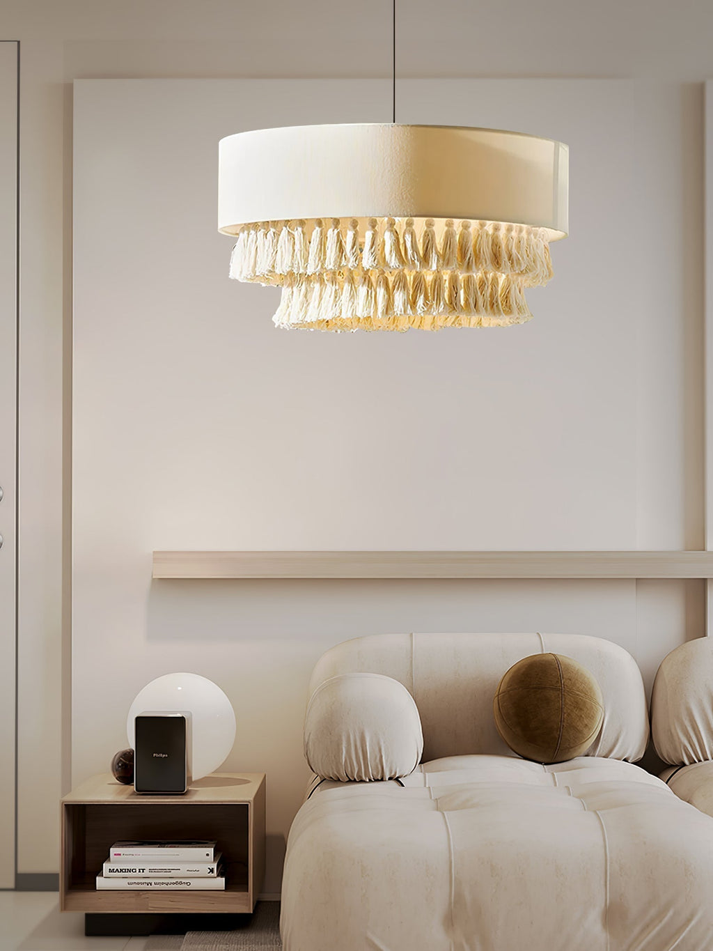 Cicaros Postmoderne Luxe Tissu Suspension - Neutralighting