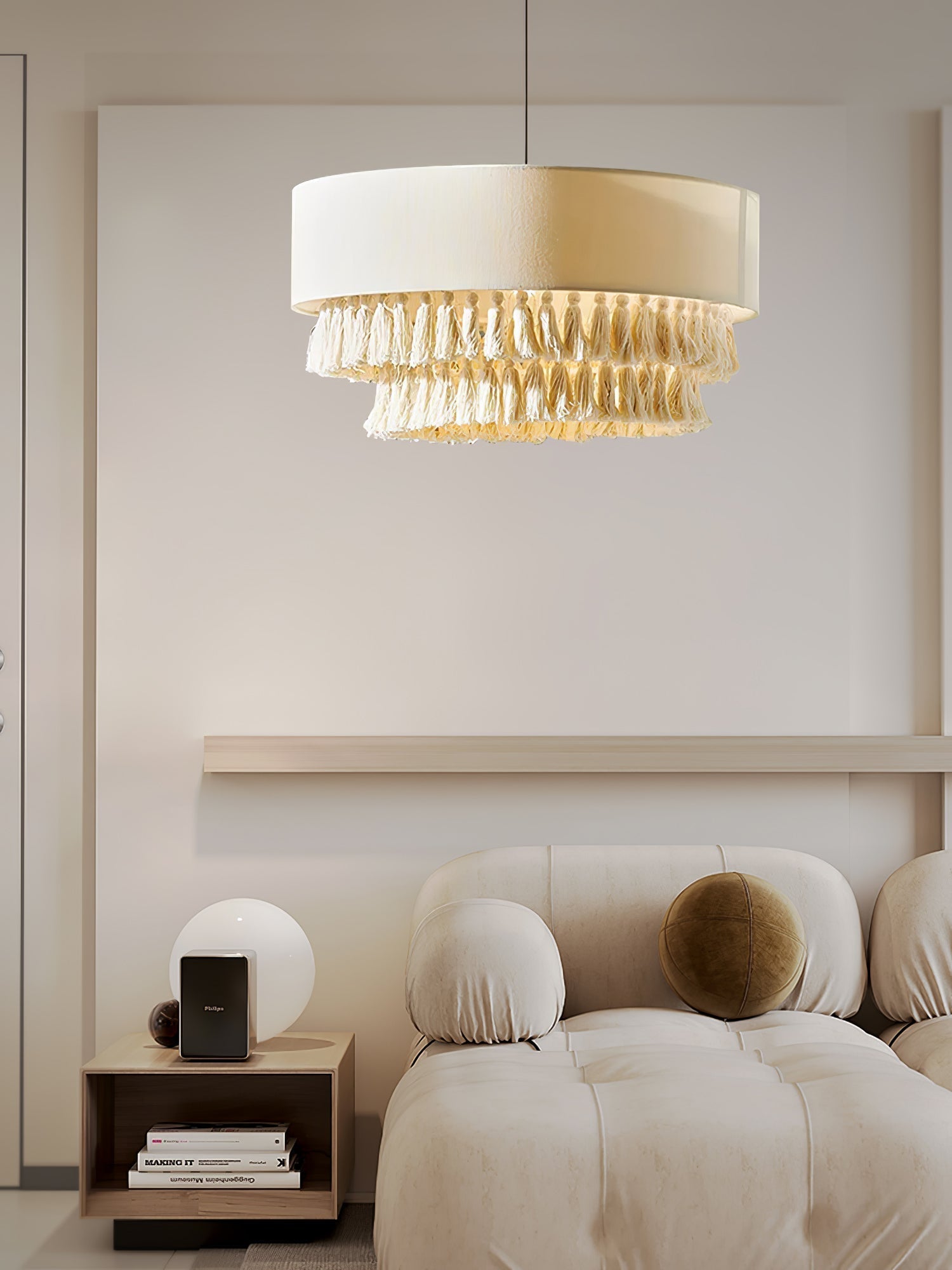 Cicaros Postmoderne Luxe Tissu Suspension - Neutralighting