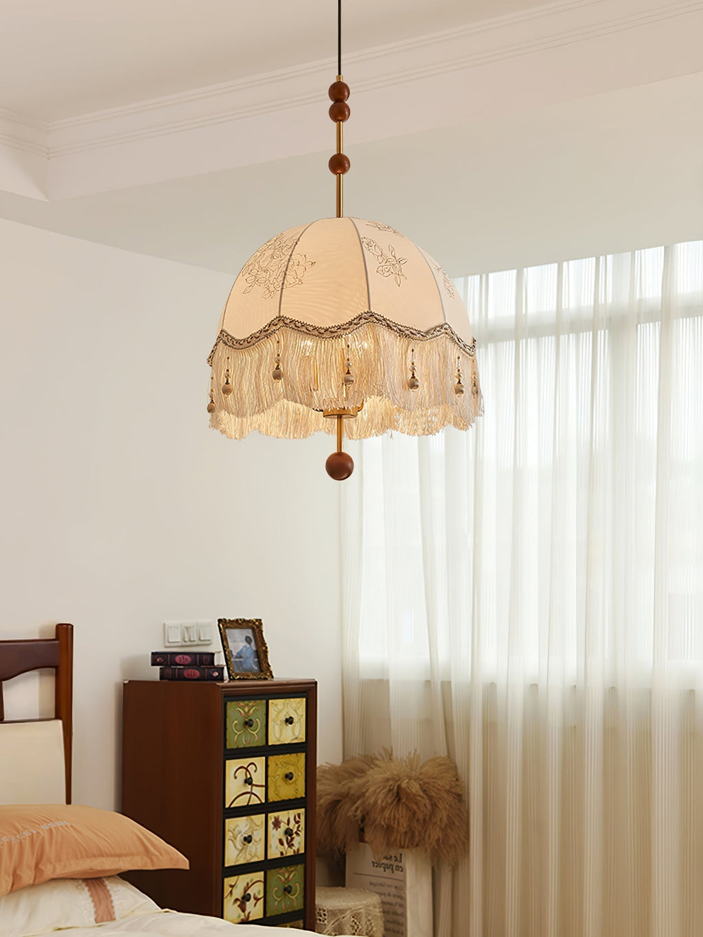 Iltalaris Lampe Pendante en Tissu Élégante - Neutralighting