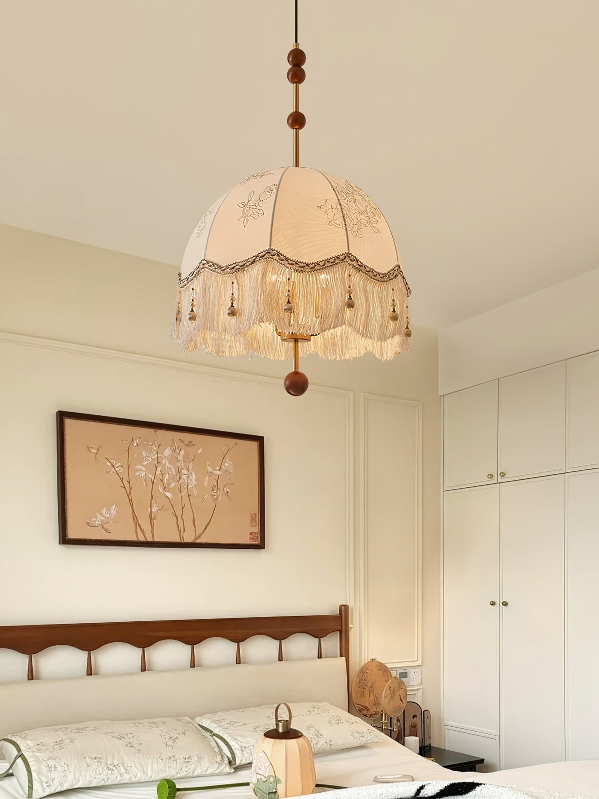 Iltalaris Lampe Pendante en Tissu Élégante - Neutralighting
