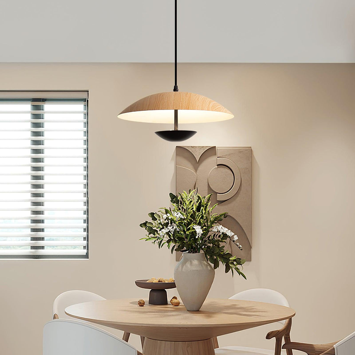 Solace Suspension Frisbee Moderne - Neutralighting