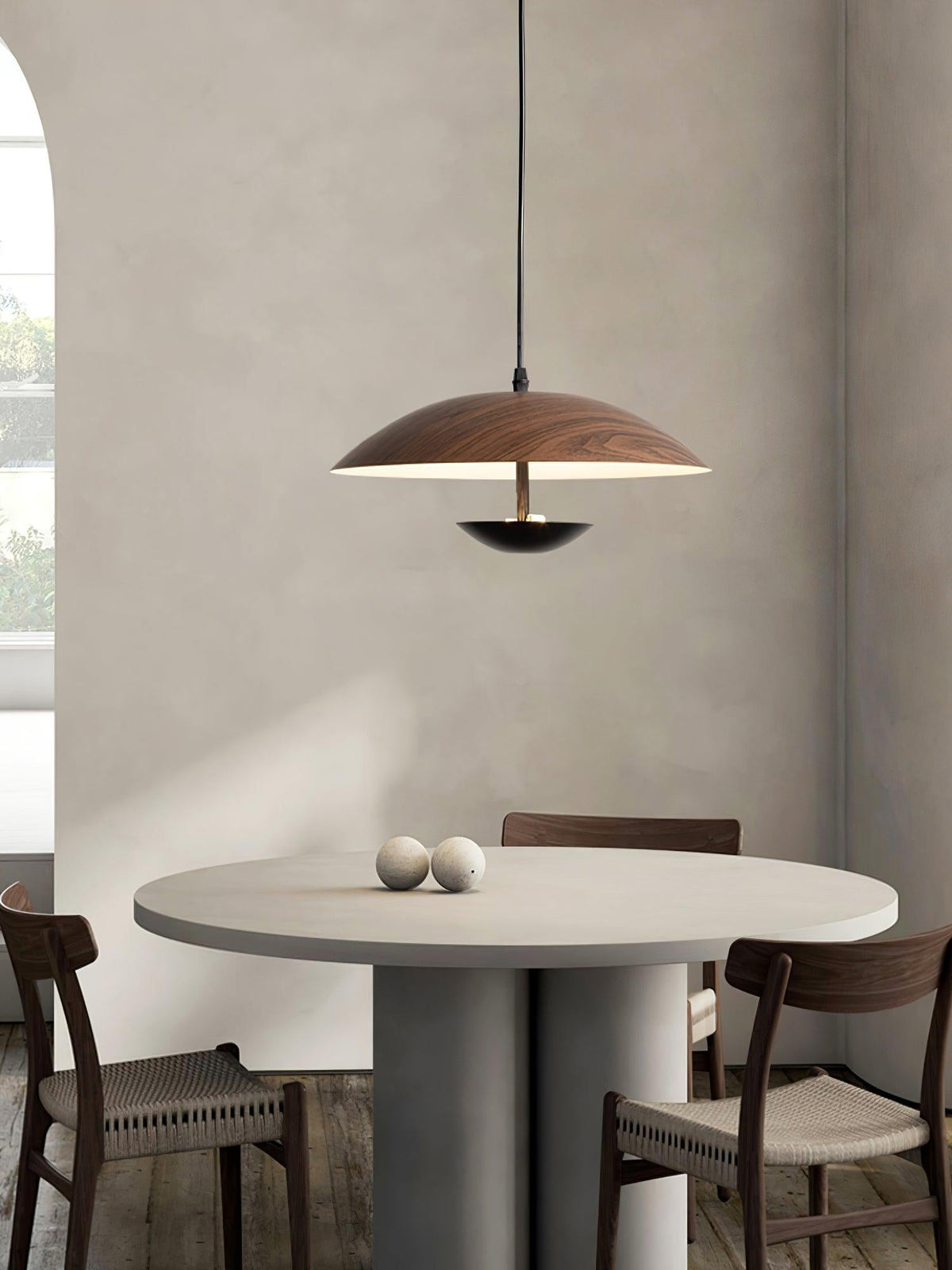 Solace Suspension Frisbee Moderne - Neutralighting