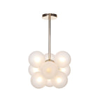 Valentina Minimalisme Rond Suspension Métal/Verre Chambre à coucher - Neutralighting