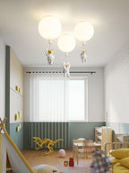 Solara Lampe Plafonnier Acrylique Ballon Astronaute - Neutralighting