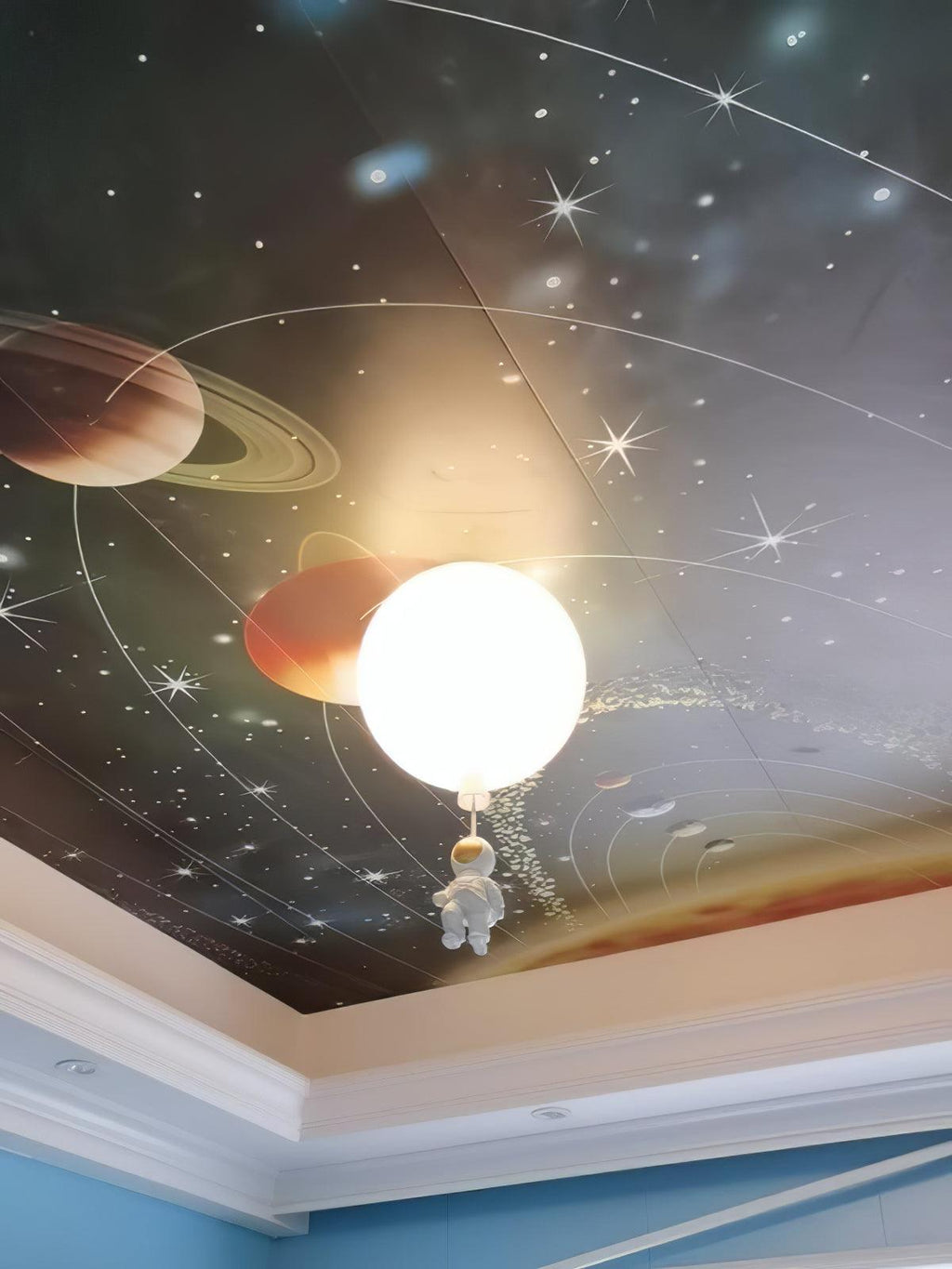 Solara Lampe Plafonnier Acrylique Ballon Astronaute - Neutralighting
