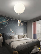 Solara Lampe Plafonnier Acrylique Ballon Astronaute - Neutralighting