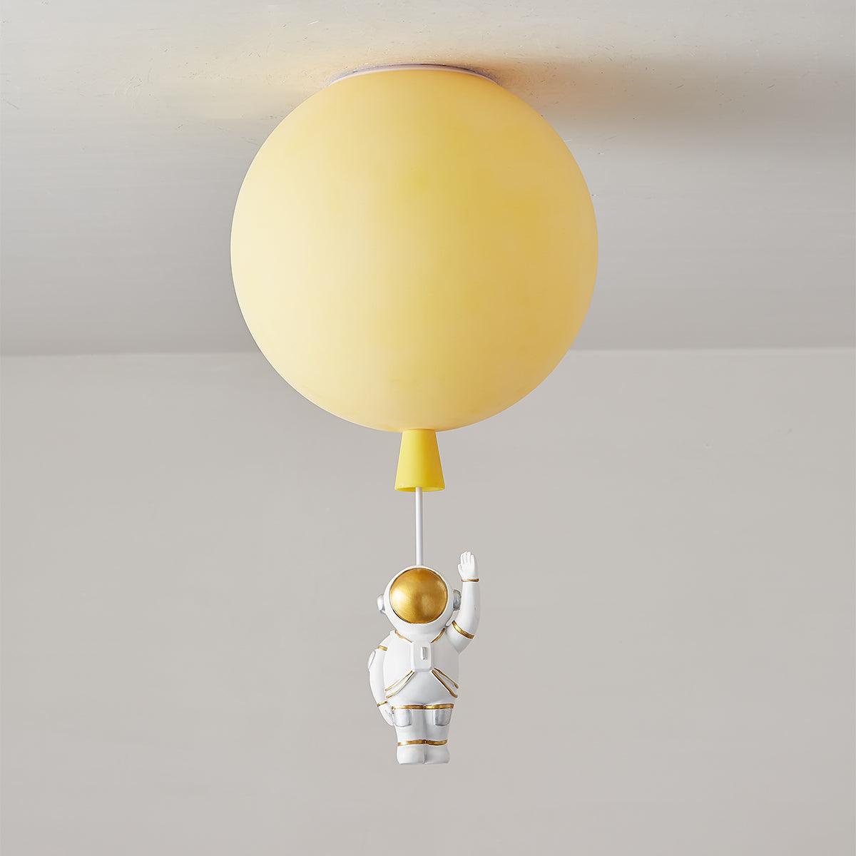 Solara Lampe Plafonnier Acrylique Ballon Astronaute - Neutralighting