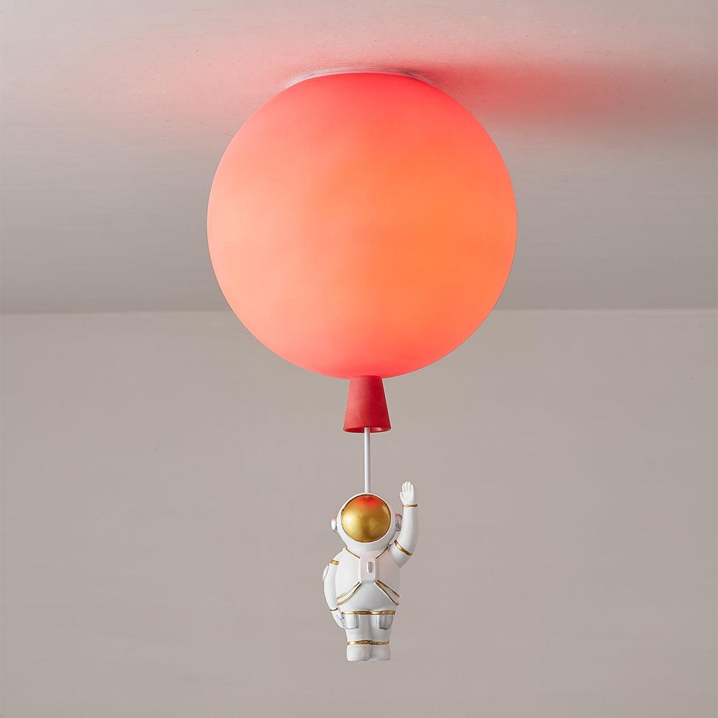 Solara Lampe Plafonnier Acrylique Ballon Astronaute - Neutralighting