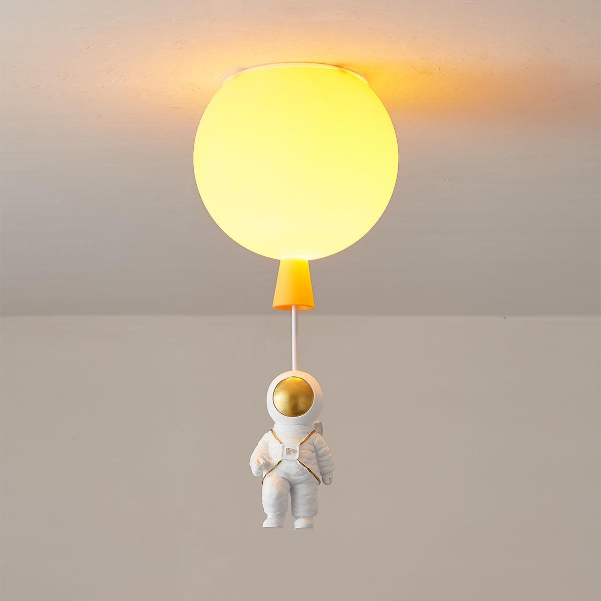 Solara Lampe Plafonnier Acrylique Ballon Astronaute - Neutralighting