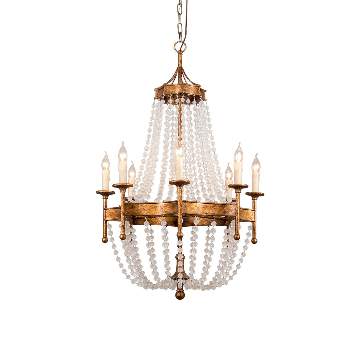 Zavela Lustre Cristal Perle Luxe Postmoderne - Neutralighting