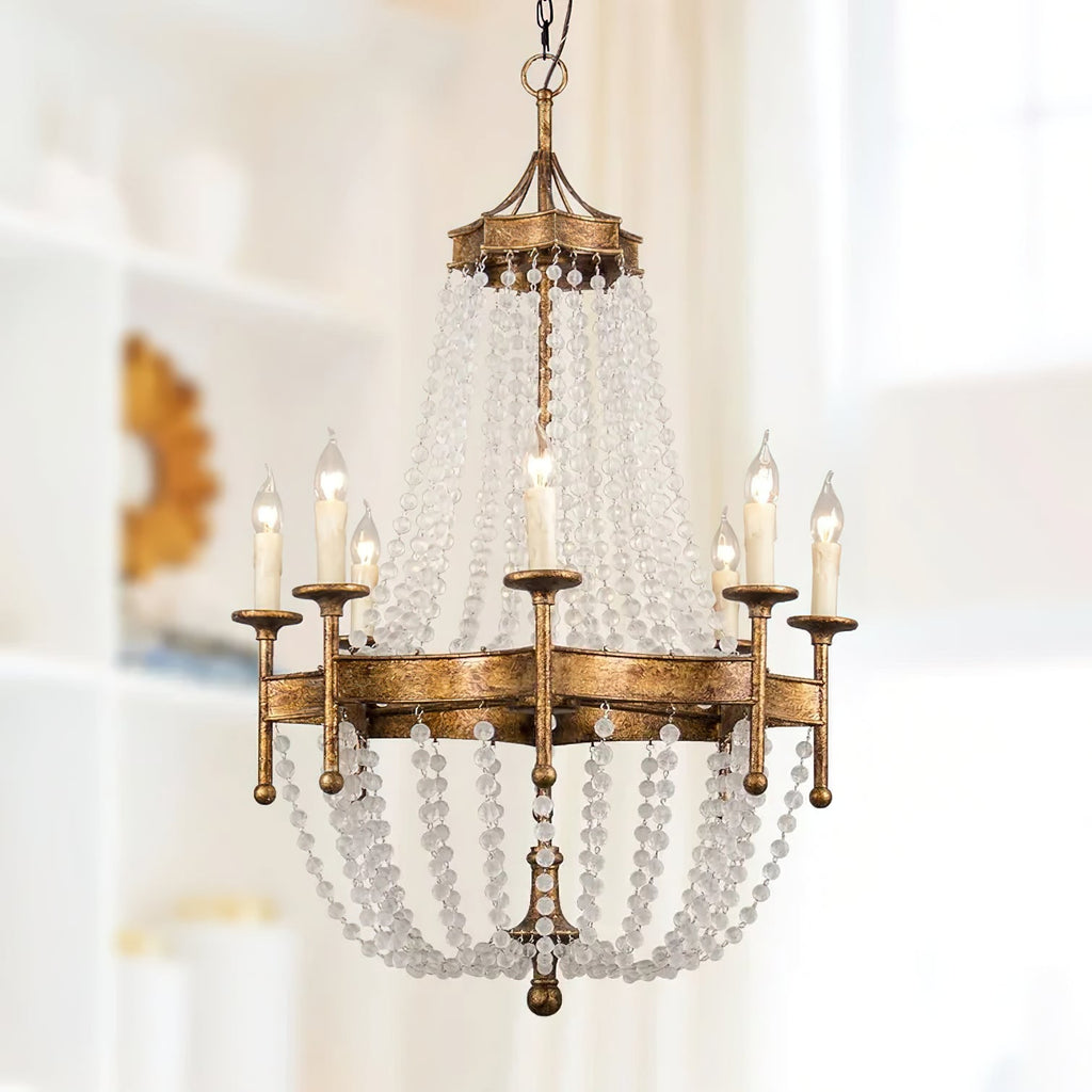Zavela Lustre Cristal Perle Luxe Postmoderne - Neutralighting