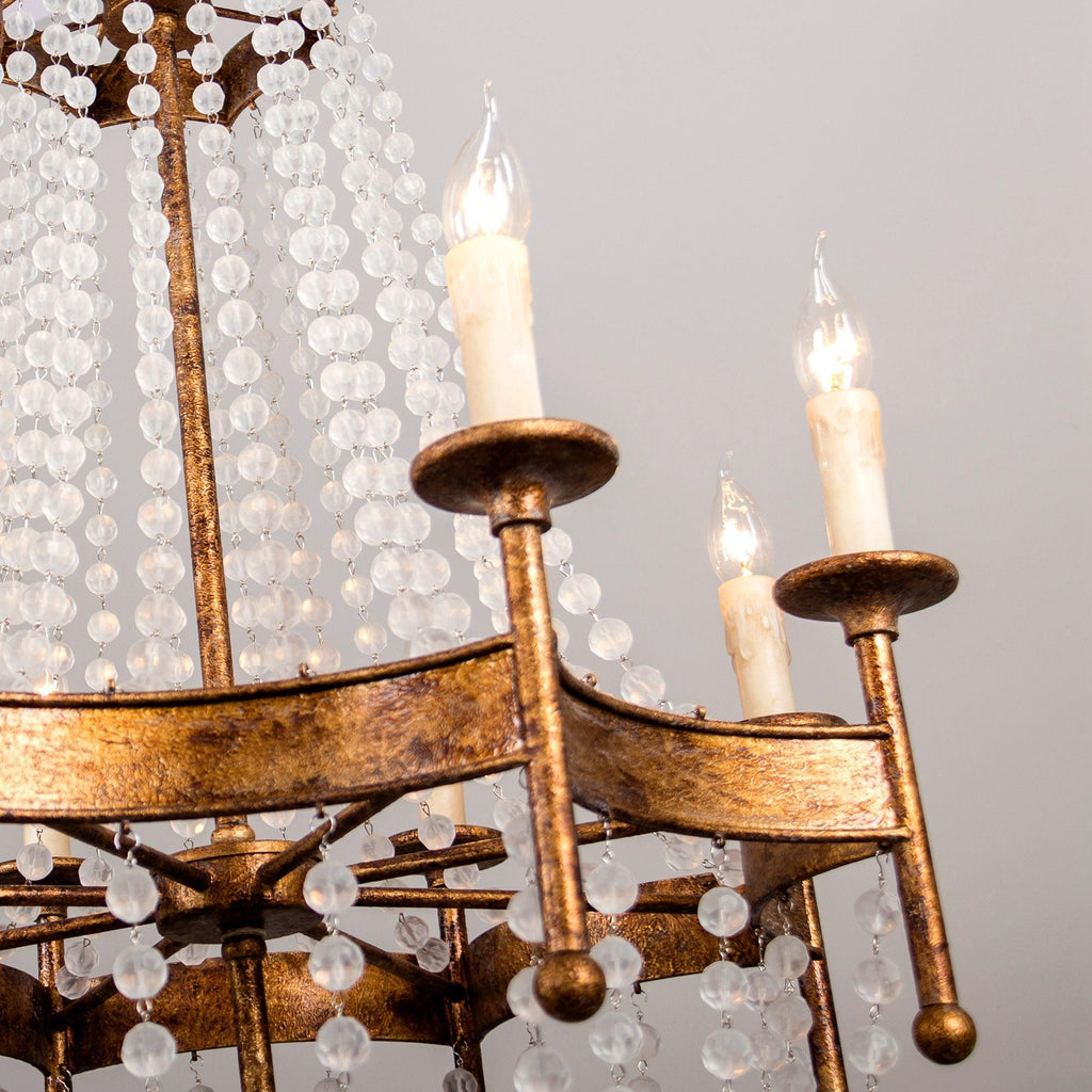 Zavela Lustre Cristal Perle Luxe Postmoderne - Neutralighting