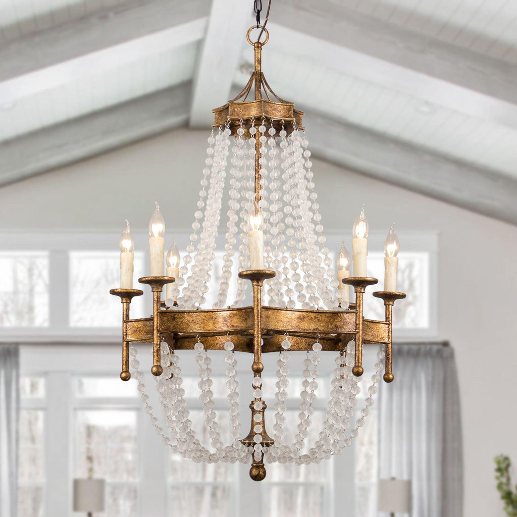 Zavela Lustre Cristal Perle Luxe Postmoderne - Neutralighting