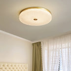 Solara Lumière de Plafond en Verre Givré Texturé Minimaliste - Neutralighting