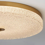 Solara Lumière de Plafond en Verre Givré Texturé Minimaliste - Neutralighting