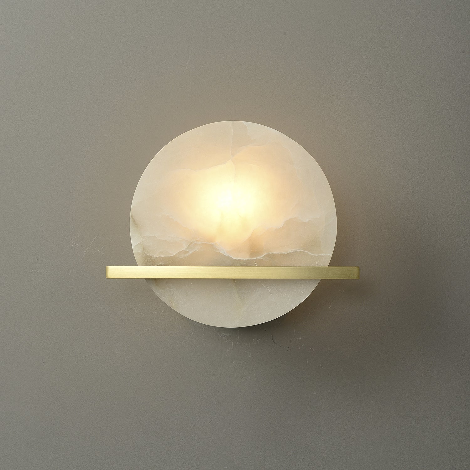 Vomiror Applique Murale en Albâtre Sphérique - Neutralighting