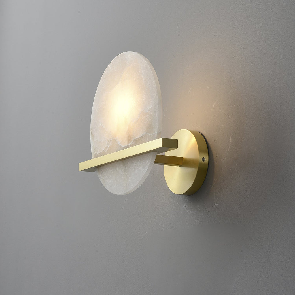 Vomiror Applique Murale en Albâtre Sphérique - Neutralighting