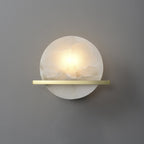 Vomiror Applique Murale en Albâtre Sphérique - Neutralighting
