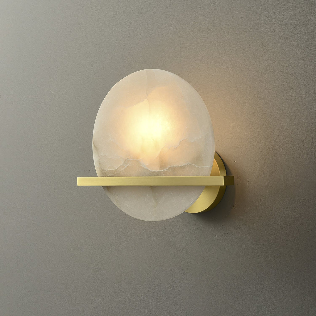 Vomiror Applique Murale en Albâtre Sphérique - Neutralighting
