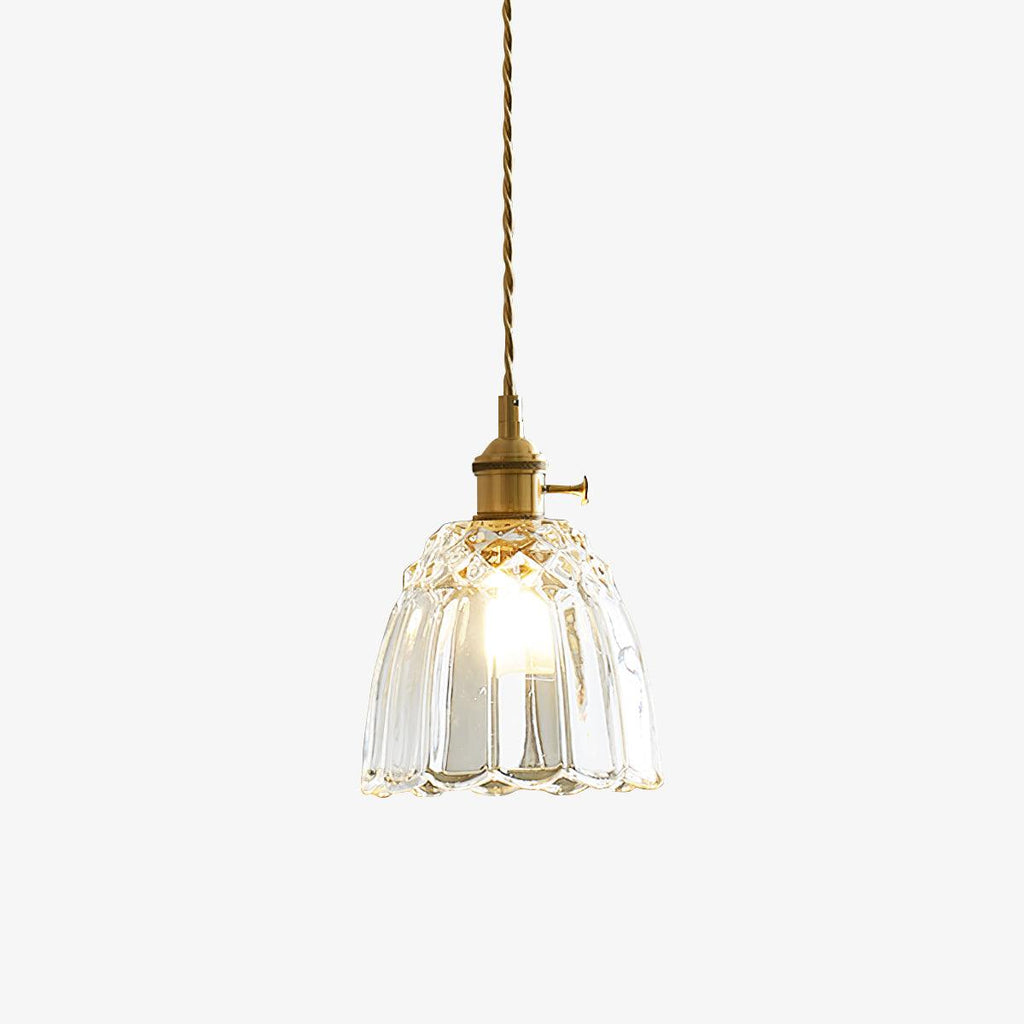 Nerithce Suspension Luxueuse en Laiton et Verre - Neutralighting