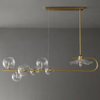 Lustra Suspension en Verre Doré Laiton - Neutralighting
