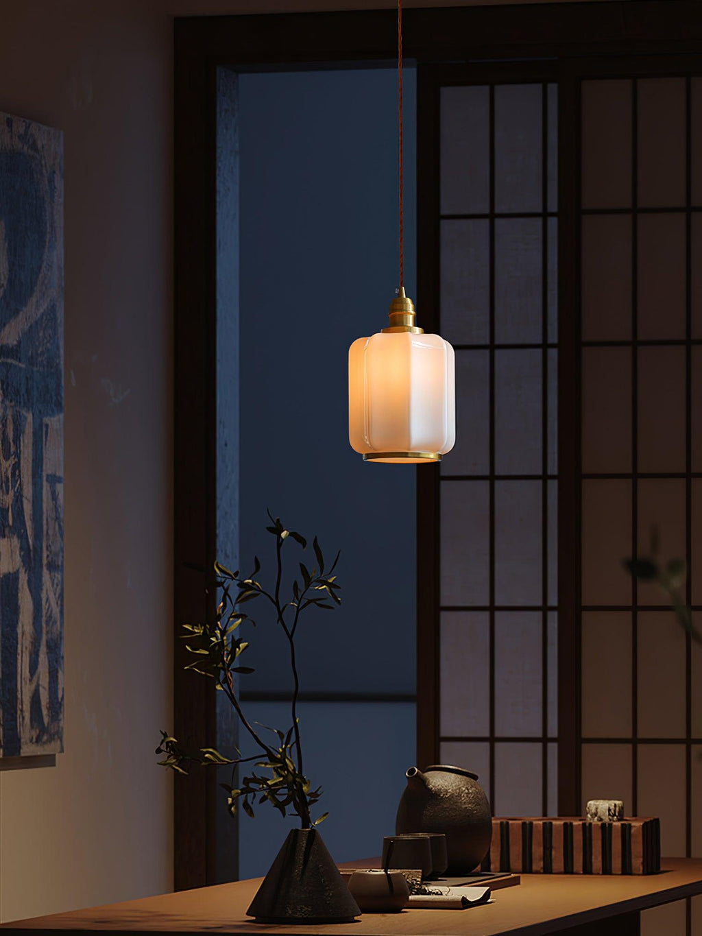 Lume Lampe Pendante en Laiton Vintage - Neutralighting