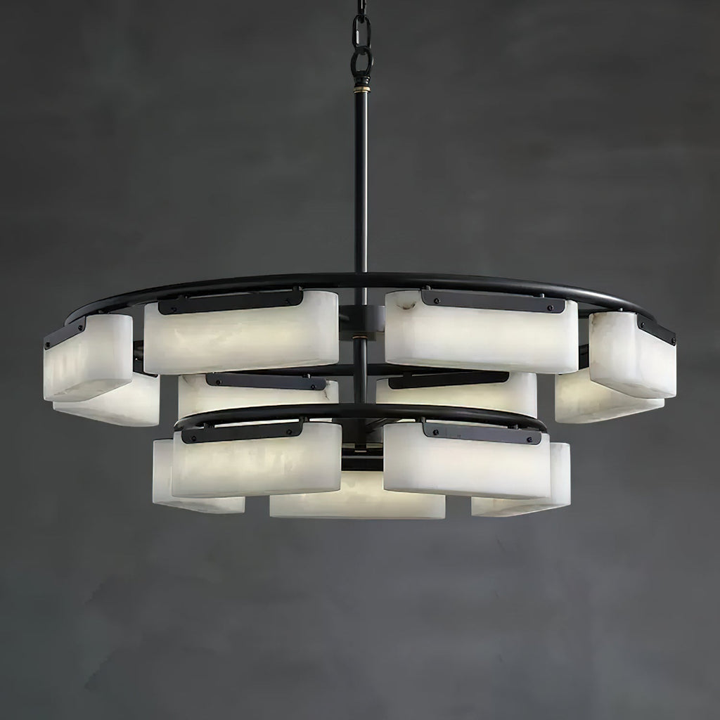 Varaeia Lustre Laiton Albâtre Minimaliste Moderne - Neutralighting