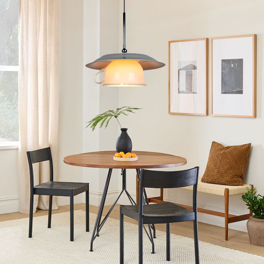 Valentina Moderne Tasse Céramique Suspension Salon Chambre à Coucher - Neutralighting