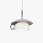 Valentina Nordique Tasse Céramique LED Suspension Chambre à Coucher - Neutralighting