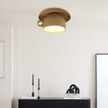 Arisha Moderne Bois Tasse Plafonnier Chambre à Coucher - Neutralighting