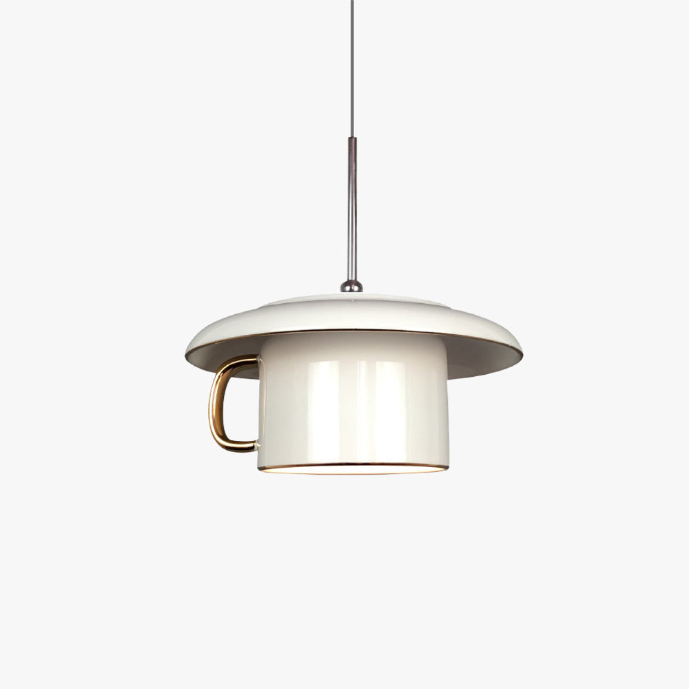 Valentina Urbain Tasse Céramique LED Suspension Salon - Neutralighting
