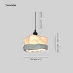 Valentina Millésime Tasse Métal Papier LED Suspension Salon - Neutralighting