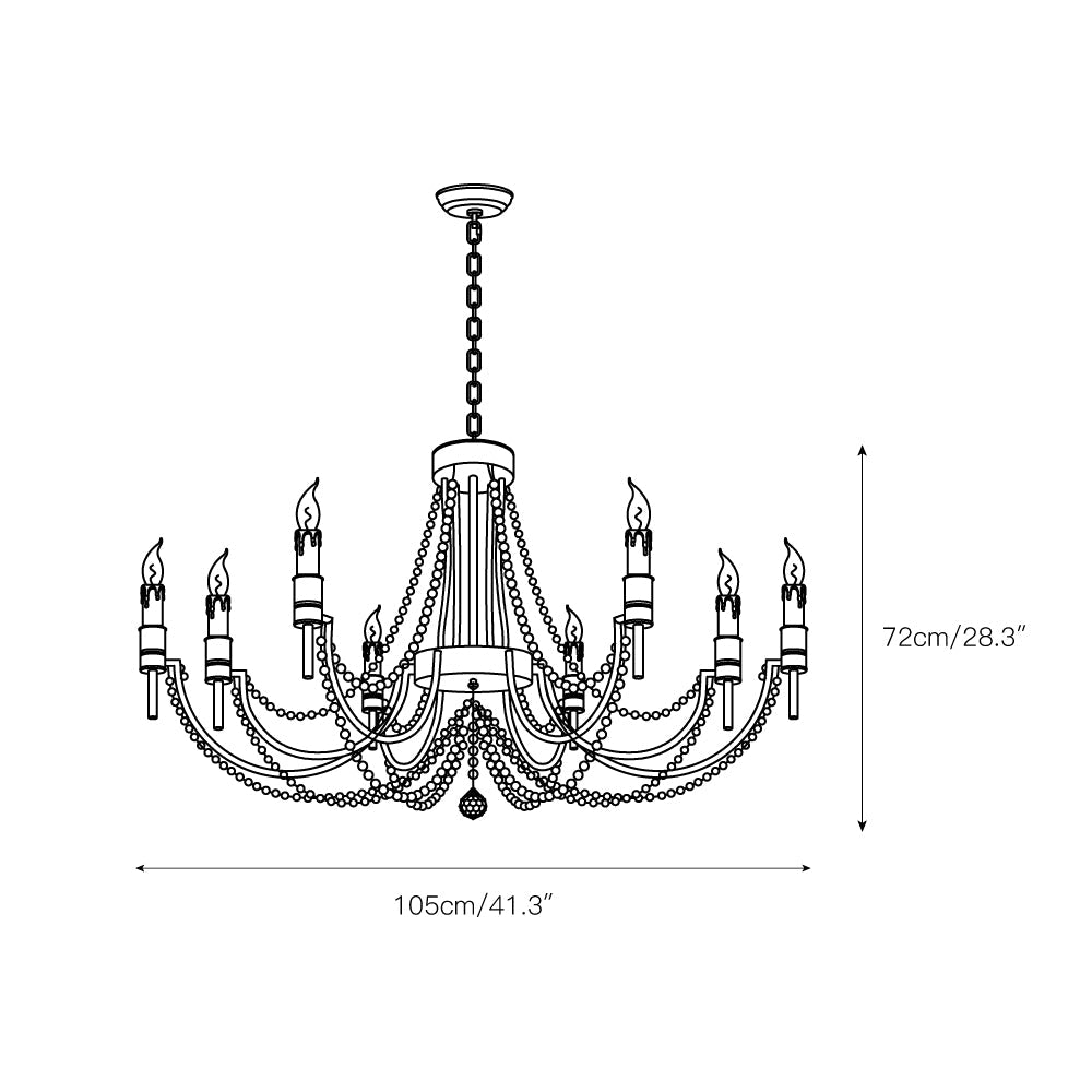 Nyraeyra Lustre Métal Percy Industriel Vintage - Neutralighting