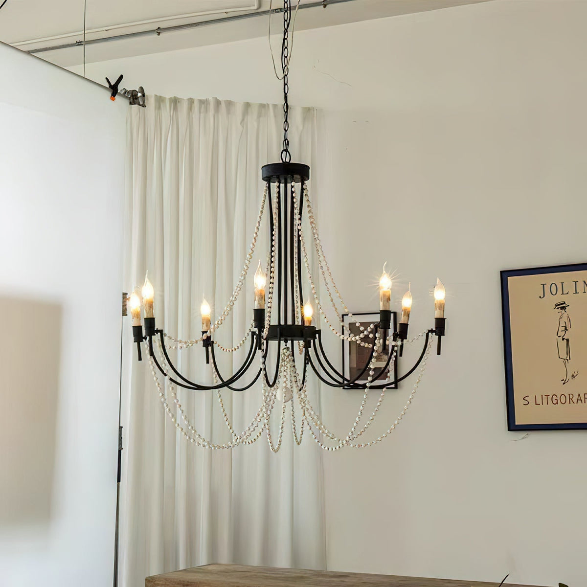 Nyraeyra Lustre Métal Percy Industriel Vintage - Neutralighting