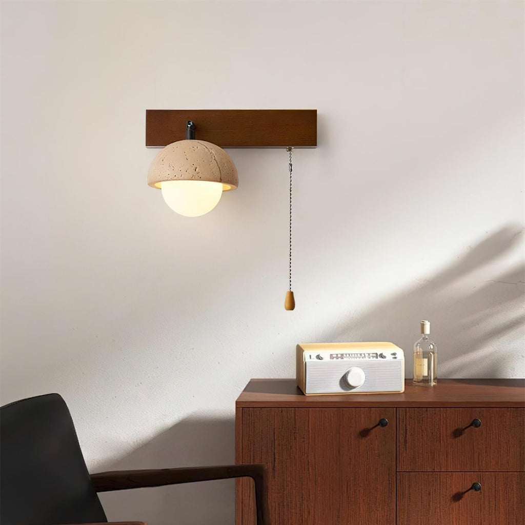 Gevon Applique Murale en Travertin - Neutralighting
