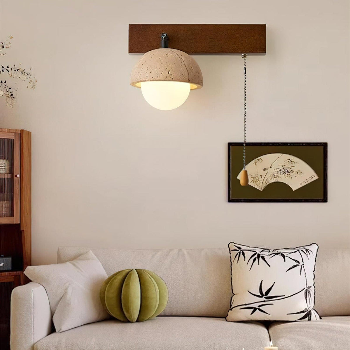 Gevon Applique Murale en Travertin - Neutralighting