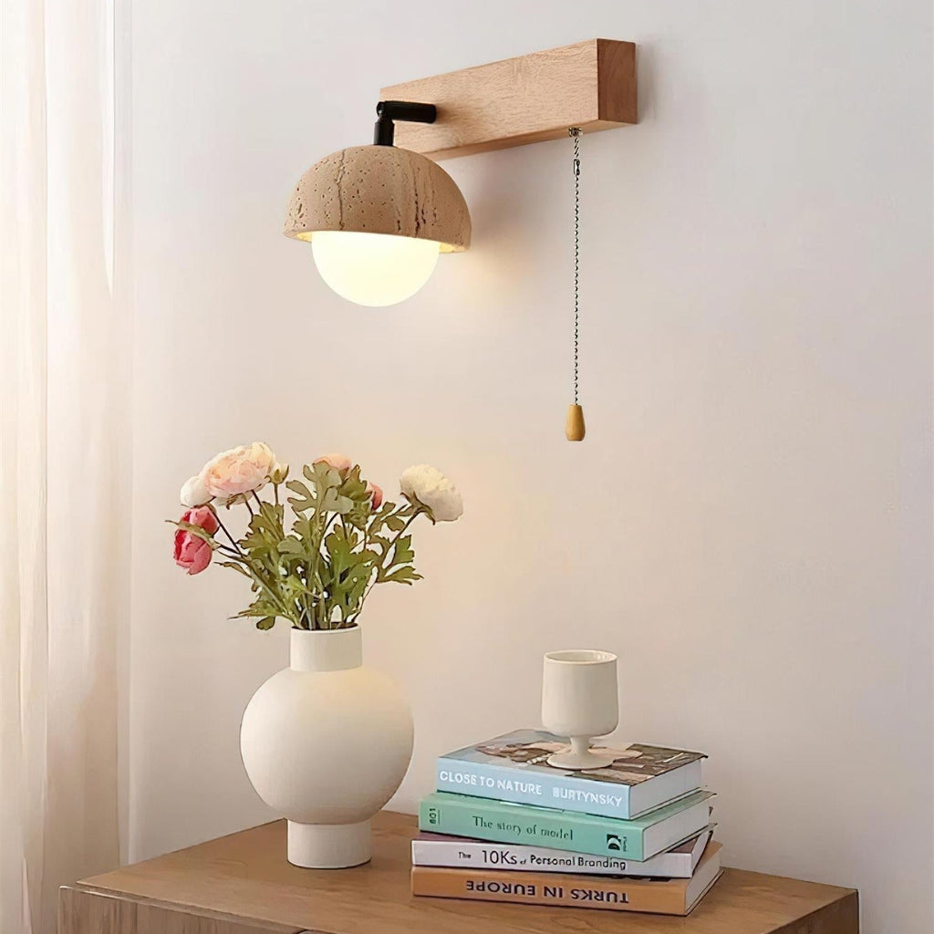 Gevon Applique Murale en Travertin - Neutralighting