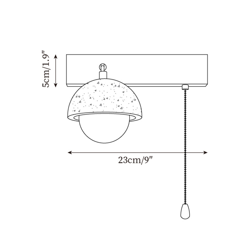 Gevon Applique Murale en Travertin - Neutralighting