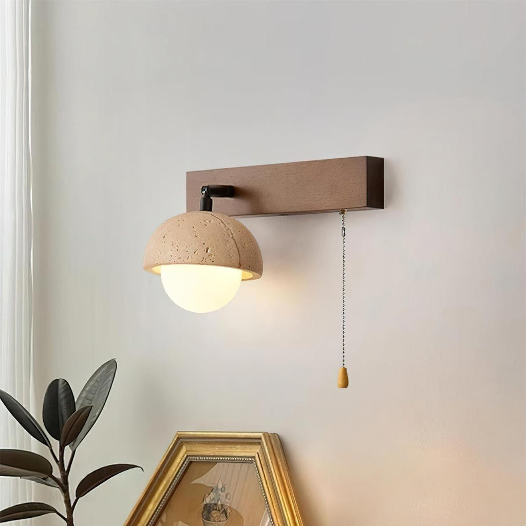 Gevon Applique Murale en Travertin - Neutralighting