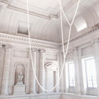 Lustra Chandelier Cristal Doré LED 3-Lignes - Neutralighting
