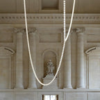 Lustra Chandelier Cristal Doré LED 3-Lignes - Neutralighting