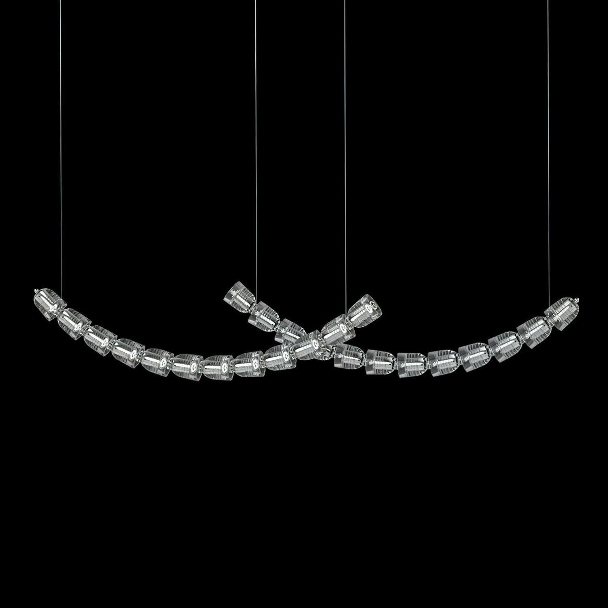 Cascade Chandelier Moderne en Acrylique - Neutralighting