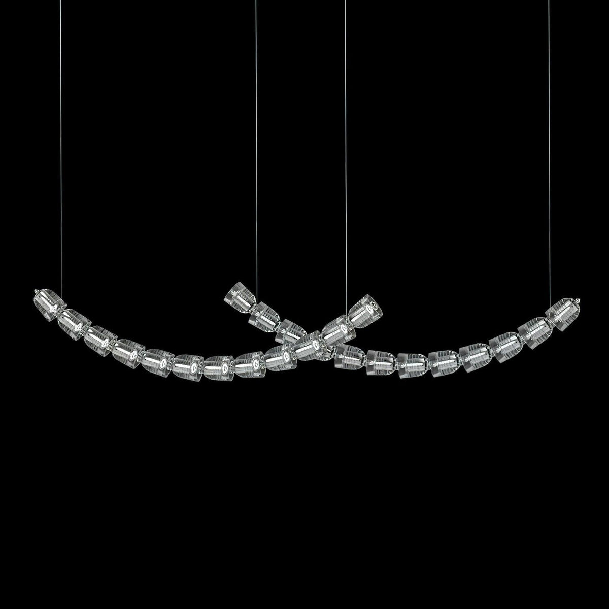 Cascade Chandelier Moderne en Acrylique - Neutralighting