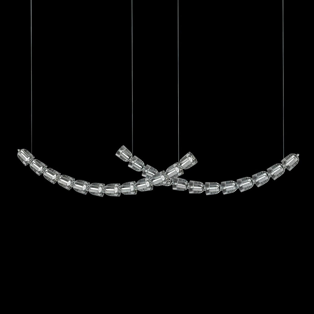 Cascade Chandelier Moderne en Acrylique - Neutralighting