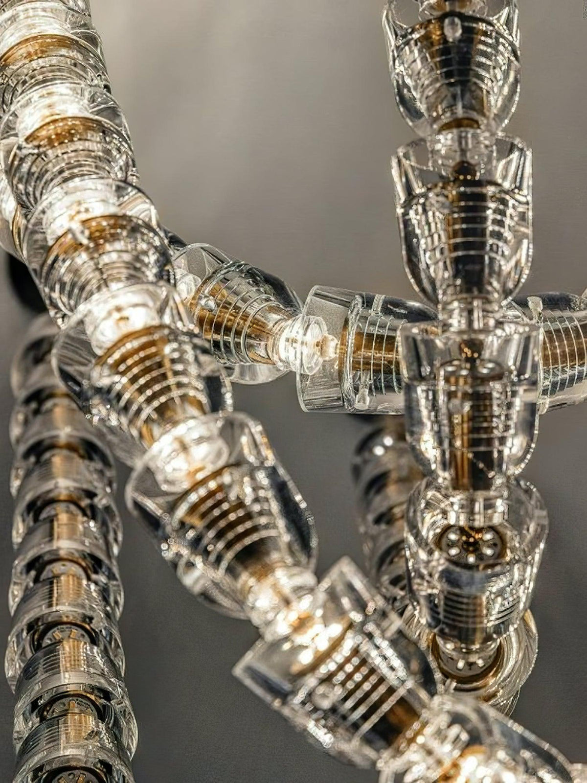 Luminara Chandelier Cascade en Cristal - Neutralighting